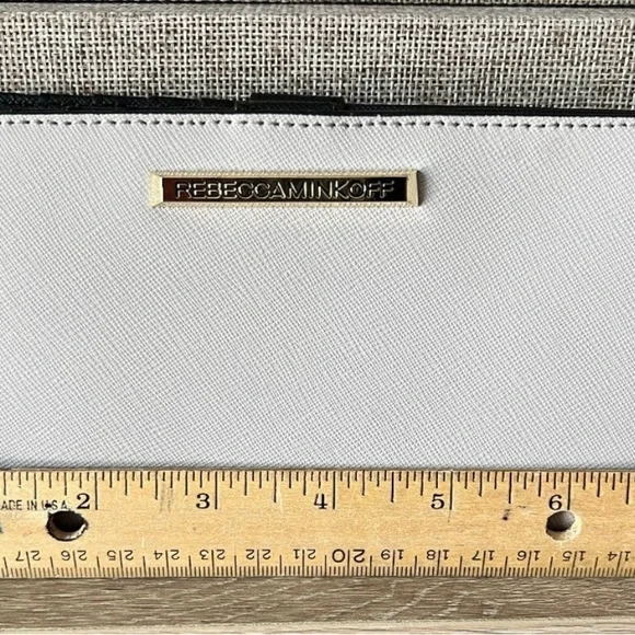 Rebecca Minkoff Credt Card Wallet in Saffiano Leather - Picture 4 of 6